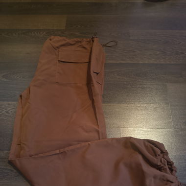 Pantalon Parachute - Marron