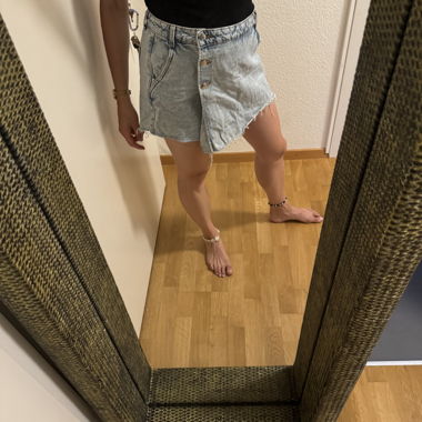Lässige Jeans skort