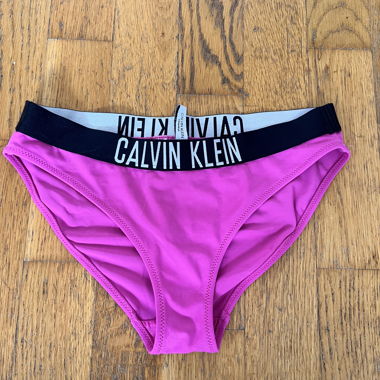Calvin Klein pink bikini bottoms