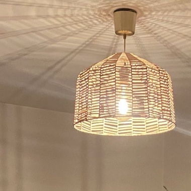 Paralume IKEA Kappeland, lampadina e supporto