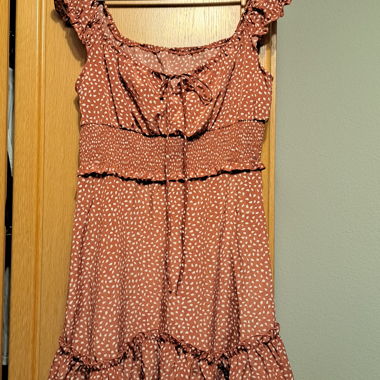 Airy lightweight summer dress