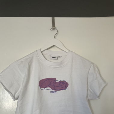 OBEY - cropped tshirt