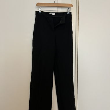 Pantaloni neri Bershka