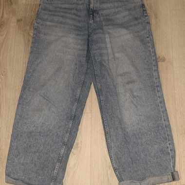 Blue Baggy Jeans