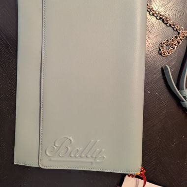 Borsa a tracolla Bally verde chiaro