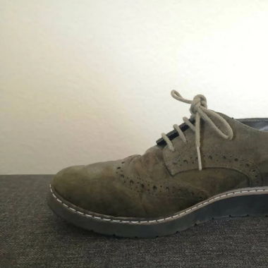 Schuhe Olivgrün