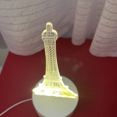 Eiffel Tower LED Night Light, USB Powered