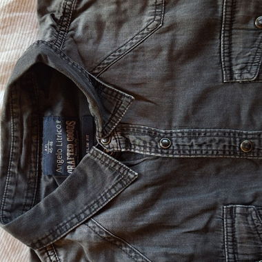 Black denim shirt Angelo Litrico XXL