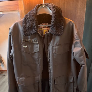 Veste volcom brune bomber