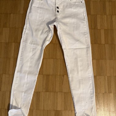 Pantalon en jean blanc
