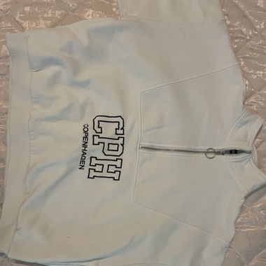 Cozy Vintage Pullover/Sweatshirr weiss