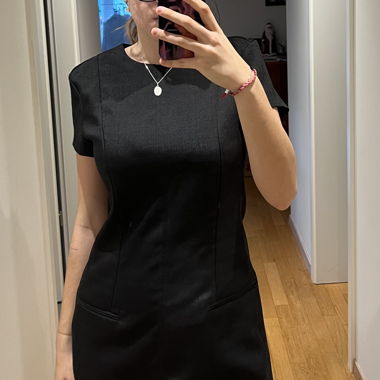Robe grise/noire inspiration 50’s 