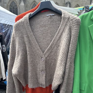 Taupe Cardigan from EDITED size 38 