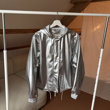RAINS Rainjacket Silver