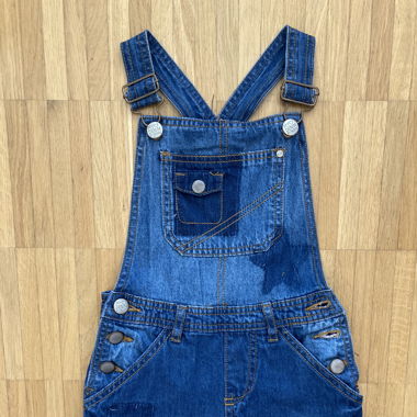 Coole Jeans-Latzshorts von Inside Gr.98/104, NEU