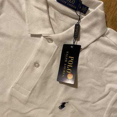 Ralph Lauren White Polo Shirt