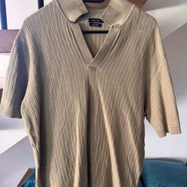 Polo en maille Massimo Dutti