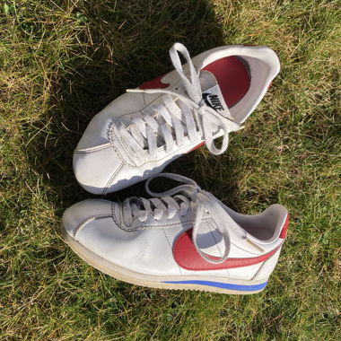 Nike Cortez sneakers bianche e rosse - Forrest Gump