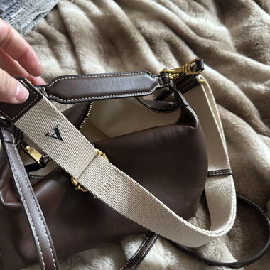 Sac bandouliere marron