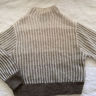 Ombre knit sweater