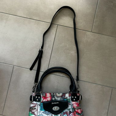 Sac à main Desigual, motif fleuri avec bandoulière
