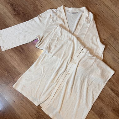 Gilet beige pour femme