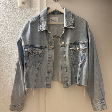 Giacca di jeans corta