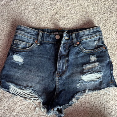 Shorts en denim Hot Pants