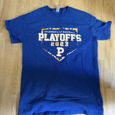 Baseball T-Shirt blau