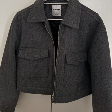 Veste courte grise