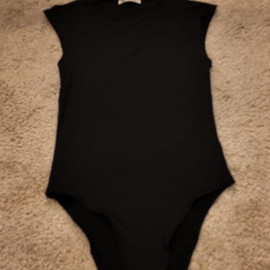 Body nero senza maniche
