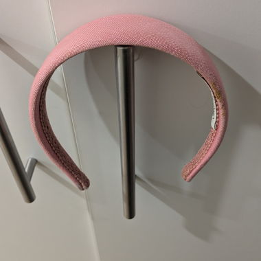 Fascia per capelli rosa Evelyne Zymon