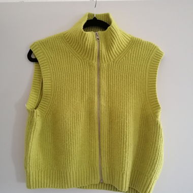 Weekday Gilet in maglia con cerniera S