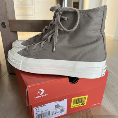 Converse Chuck70 Hightops Leder beige