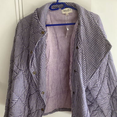 Vichy quilted jacket Apaches M