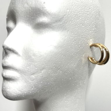 DOUBLE HOOP EARRINGS