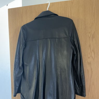 Manteau cuir véritable 