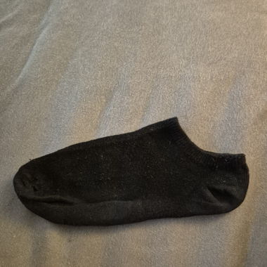Lot of 22 black socks - 11 pairs