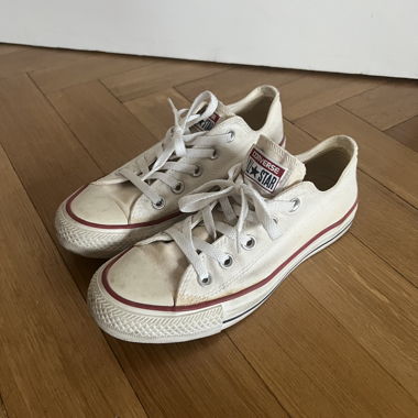 Converse All Star Low Weiss, Gr. 36,5