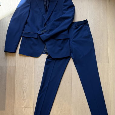 Costume Zara bleu marine