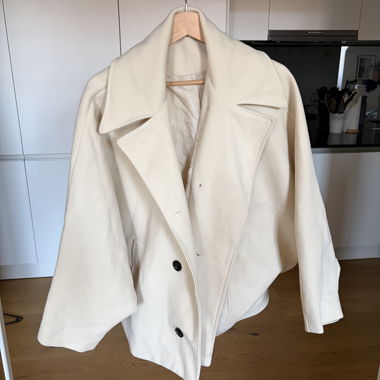 White Wool Coat