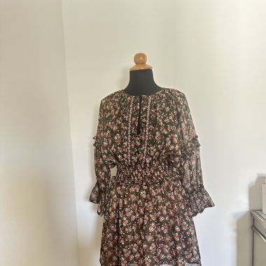 Zara floral print mini dress, XS size 