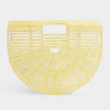 Sac Cult Gaia Ark – Acrylique Marbré Jaune