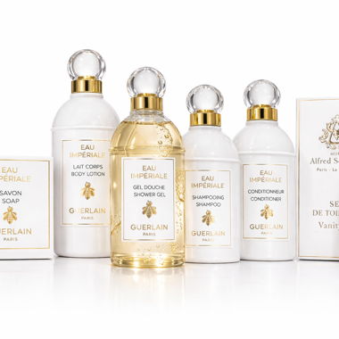 Set cortesia Guerlain Eau Impériale per hotel