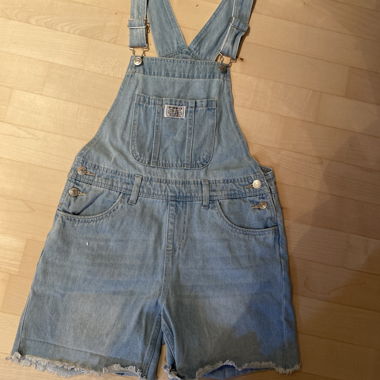 Salopette-short en jean