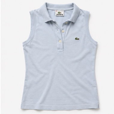 Top polo da donna Lacoste senza maniche (XS)