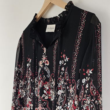 Via Appia Bluse mit Paisley-Print