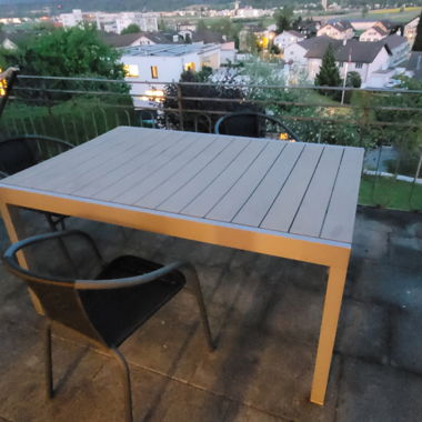 Outdoor Dining Table with 8 Chairs