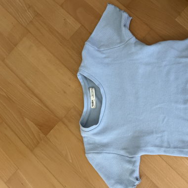 Crop top hellblau