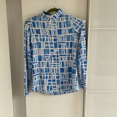 Maglia sportiva da golf con protezione UV Sun a maniche lunghe, Taglia S
